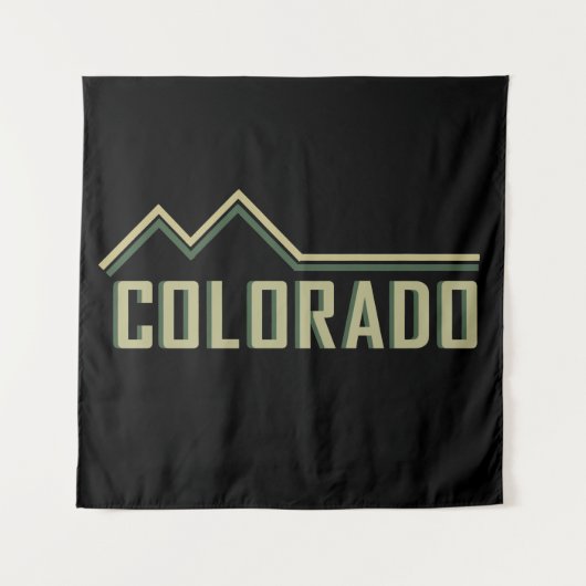 Rocky Mountains Colorado Wandkleed (Voorkant)