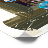 Rocky Mountains door de lucht! Poster (Hoek)