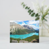 Rocky Mountains Lake Postcard Briefkaart (Staand voorkant)