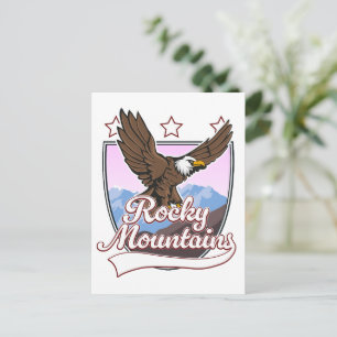Rocky Mountains logo Feestdagenkaart