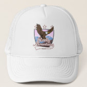 Rocky Mountains logo Trucker Pet (Voorkant)