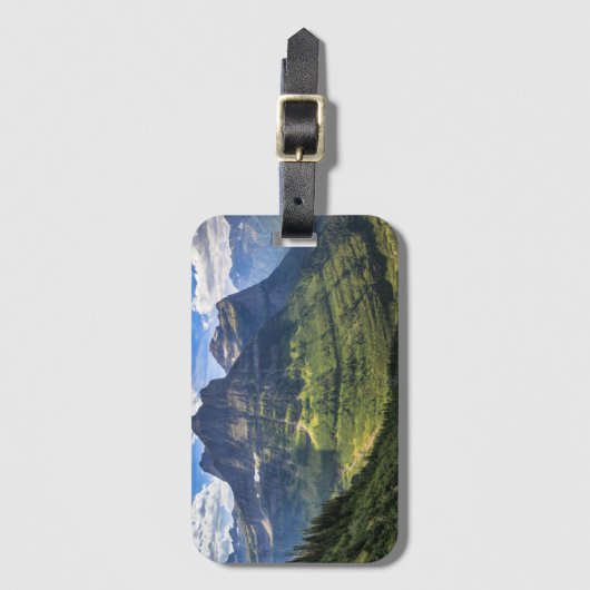 Rocky Mountains | Nationaal park Glacier Bagagelabel (Voorkant (verticaal))