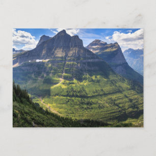 Rocky Mountains   Nationaal park Glacier Briefkaart