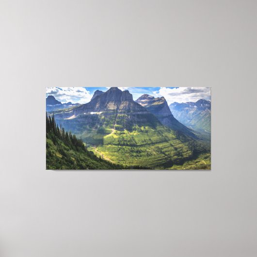 Rocky Mountains | Nationaal park Glacier Canvas Afdruk (Voorkant)