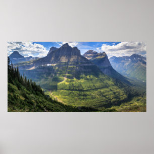 Rocky Mountains   Nationaal park Glacier Poster
