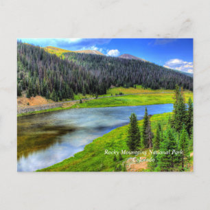 Rocky Mountains National Park, Colorado, Verenigde Briefkaart
