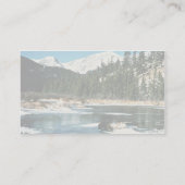 Rocky Mountains, National Park Visitekaartje (Achterkant)