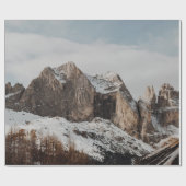 ROCKY MOUNTAINS NEAR PINE TREES CADEAUPAPIER (Vlak)
