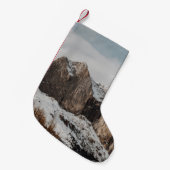 ROCKY MOUNTAINS NEAR PINE TREES KLEINE KERSTSOK (Voorkant (Hangend))