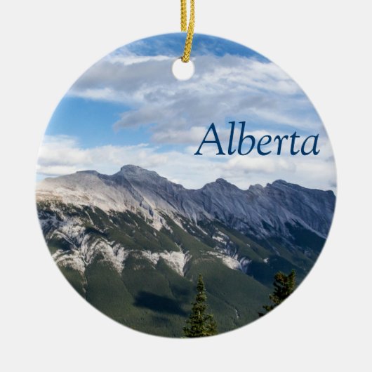 Rocky Mountains ornament - Alberta (Voorkant)