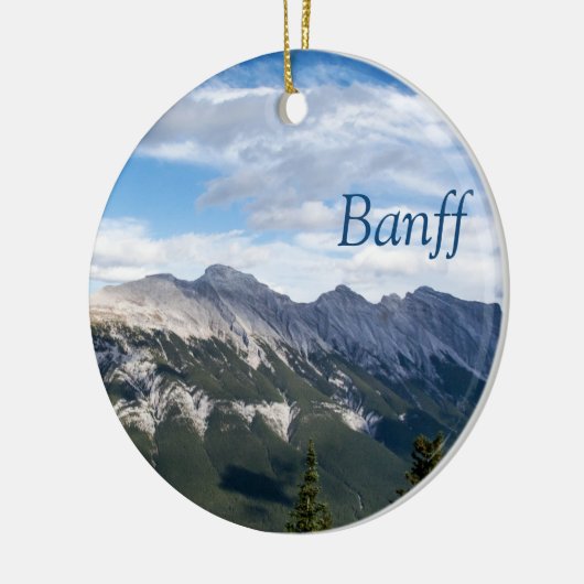 Rocky Mountains ornament - Banff (Links)