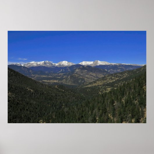 Rocky Mountains Poster (Voorkant)
