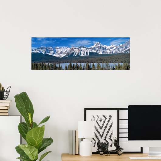 Rocky Mountains Poster (Thuiskantoor)