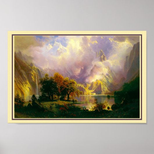 Rocky Mountains poster (Voorkant)