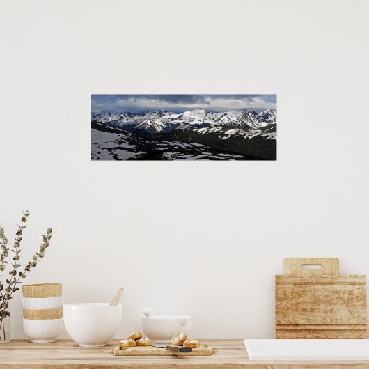 Rocky Mountains Poster (Keuken)