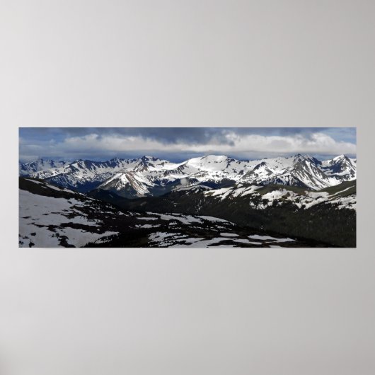 Rocky Mountains Poster (Voorkant)