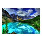 Rocky Mountains, prachtige Canadees Foto Afdruk (Voorkant)