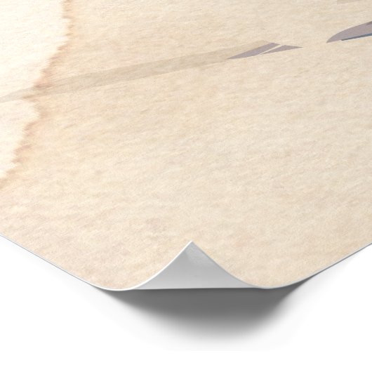 Rocky Mountains vintage Travel poster (Hoek)