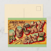 Rocky Mountains Wenskaart Briefkaart (Voorkant / Achterkant)