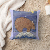 rocky mt. beer paarse kussen (Deken)