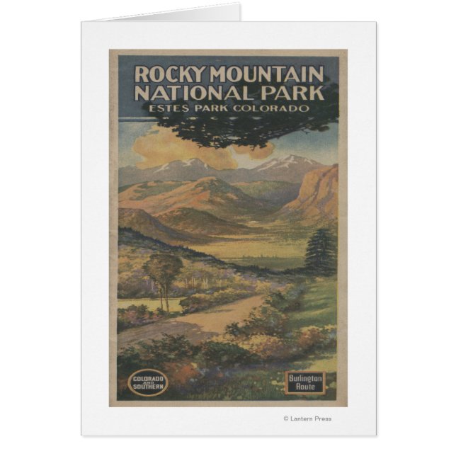 Rocky Mt. Nat'l Park Brochure # 1 (Voorkant)