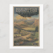 Rocky Mt. Nat'l Park Brochure # 1 Briefkaart (Voorkant)