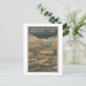 Rocky Mt. Nat'l Park Brochure # 1 Briefkaart (Staand voorkant)