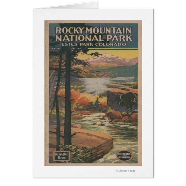Rocky Mt. Nat'l Park Brochure # 2 (Voorkant)