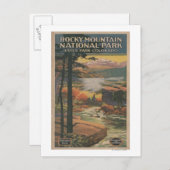 Rocky Mt. Nat'l Park Brochure # 2 Briefkaart (Voorkant / Achterkant)