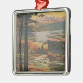 Rocky Mt. Nat'l Park Brochure # 2 Metalen Ornament (Links)