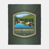 Rocky Mtn NP (PF1) Fleece Deken (Voorkant)