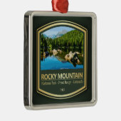 Rocky Mtn NP (PF1) Metalen Ornament (Rechts)
