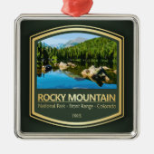 Rocky Mtn NP (PF1) Metalen Ornament (Voorkant)