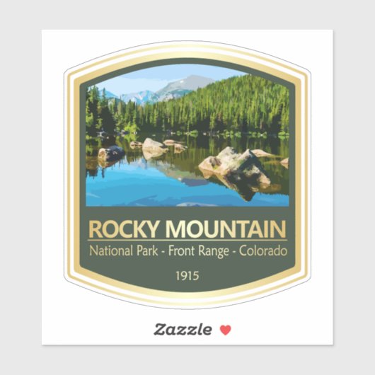 Rocky Mtn NP (PF1) Sticker (Vel)