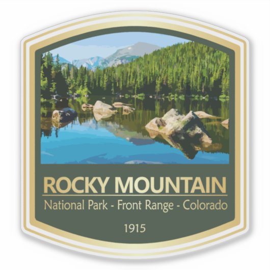 Rocky Mtn NP (PF1) Sticker (Voorkant)