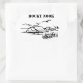 Rocky Nook Salt Rocks Sticker (Tas)