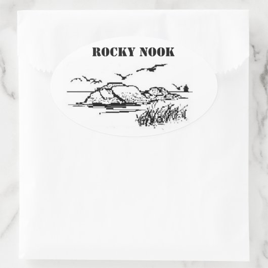 Rocky Nook Salt Rocks Sticker (Tas)