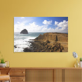 Rocky Oregon Pacific Coast in Pacific City Canvas Afdruk (Insitu (Woonkamer))