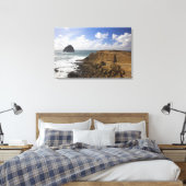 Rocky Oregon Pacific Coast in Pacific City Canvas Afdruk (Insitu (Slaapkamer))
