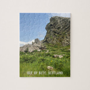 Rocky Outcrop, eiland Bute, Schotland Legpuzzel