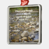 Rocky Path Metalen Ornament (Links)