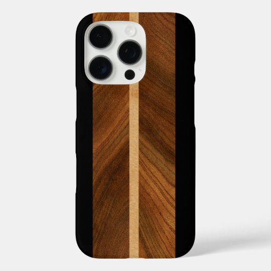 Rocky Point Hawaiian Faux Wood Surfboard 2 Case-Mate iPhone Case (Achterkant)