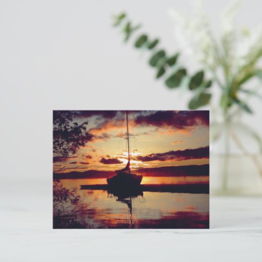 Rocky Point Sunset Briefkaart (Staand voorkant)