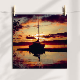 Rocky Point Sunset Poster