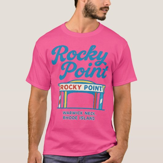 Rocky Point Warwick, Rhode Island T-shirt (Voorkant)