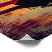 Rocky Point Zonsondergang Poster (Hoek)