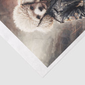 Rocky Poodle speelt gitaar bij concert - Tissuepapier (Detail)