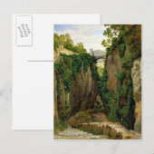 Rocky Ravine bij Sorrento, 1823 Briefkaart (Voorkant / Achterkant)