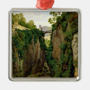 Rocky Ravine bij Sorrento, 1823 Metalen Ornament