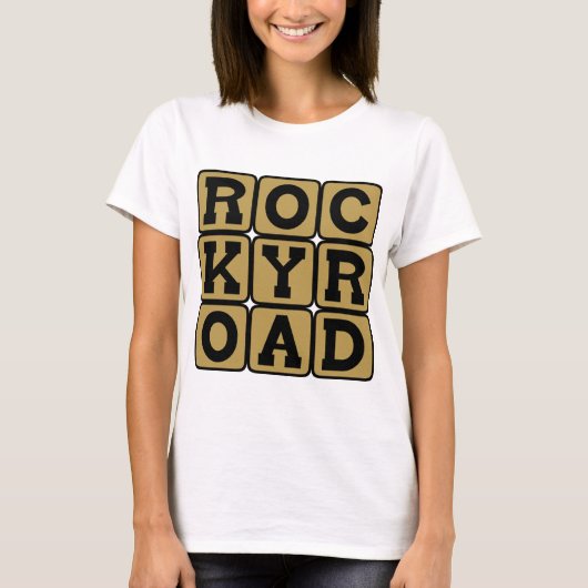 Rocky Road, Smaak IJscrème T-shirt (Voorkant)